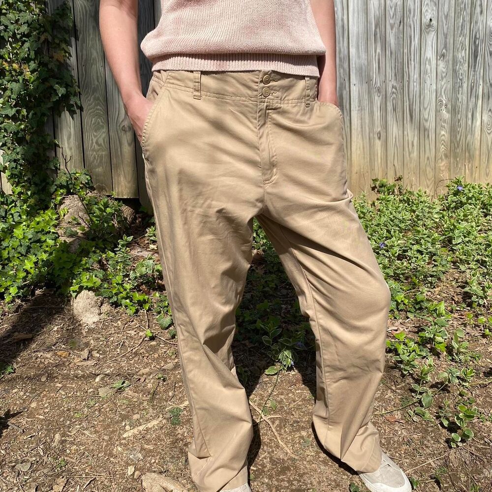 White-stag Women's Tan and Brown Trousers